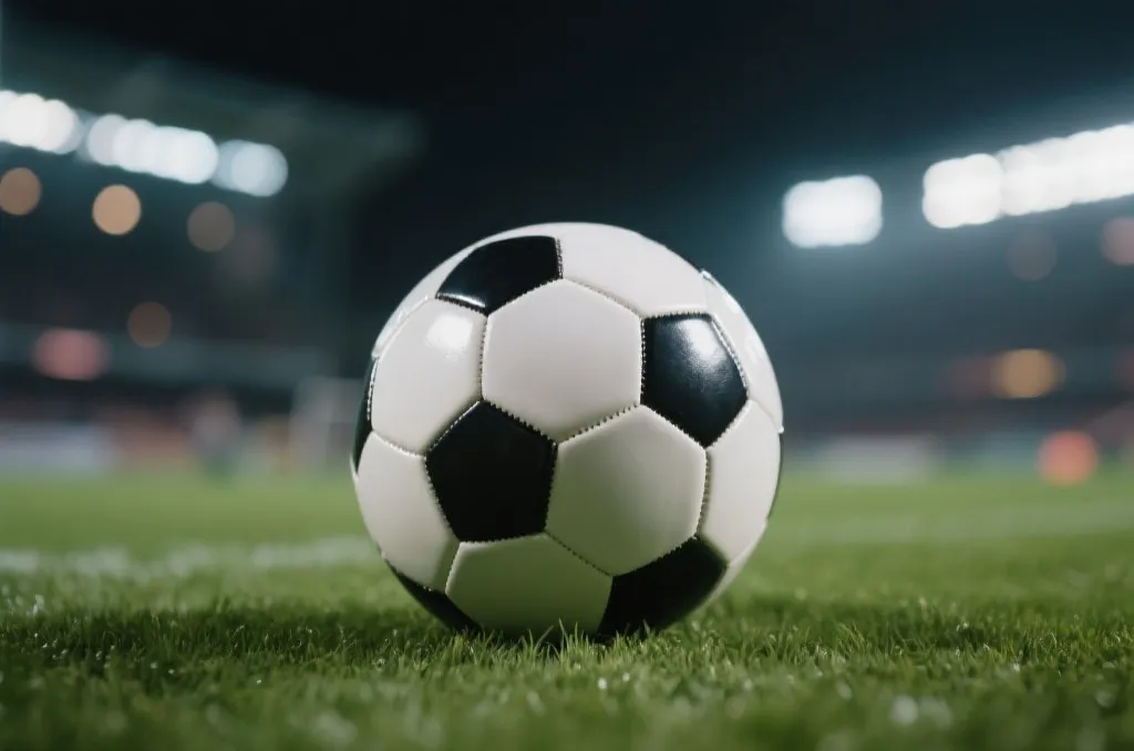 世界杯比赛用球与草坪近景,象征回归足球本身的纯粹
